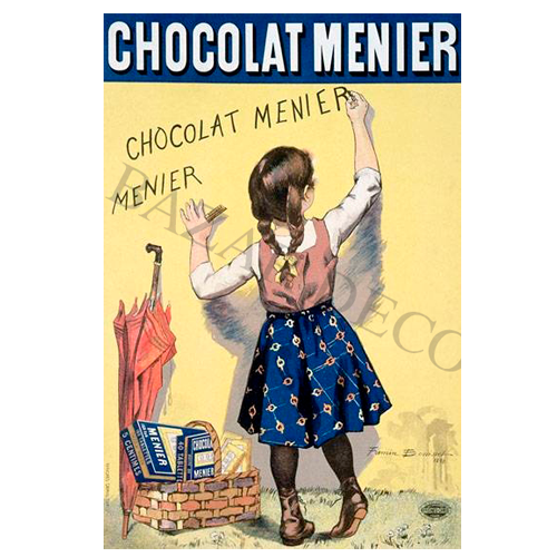 Afiche Chocolat menier