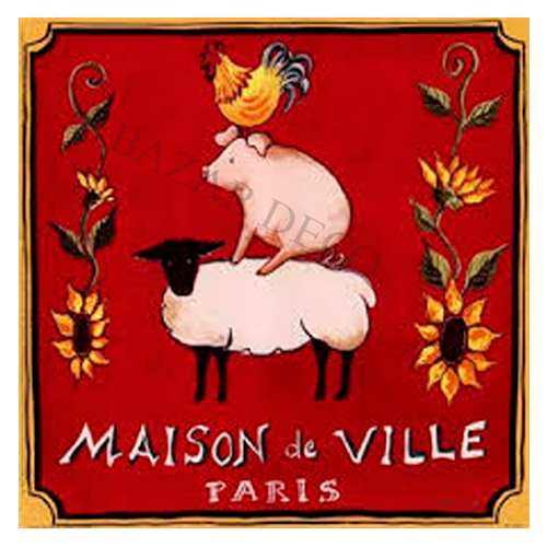 Afiche Maison de ville