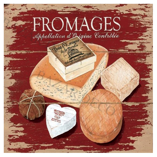 Afiche Fromages