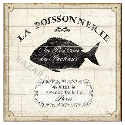 Afiche La poissonnerie