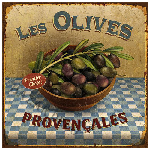 Afiche Les olives
