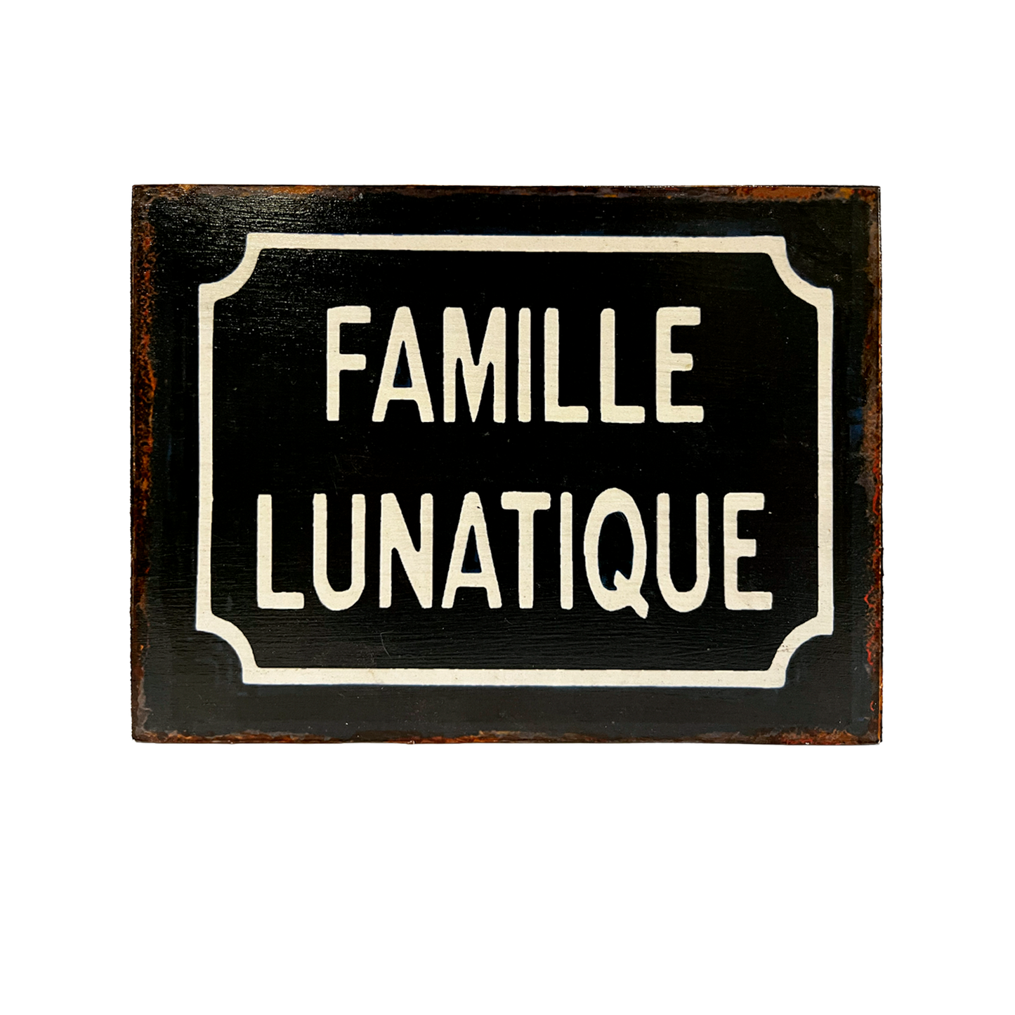 Afiche "Famille lunatique"