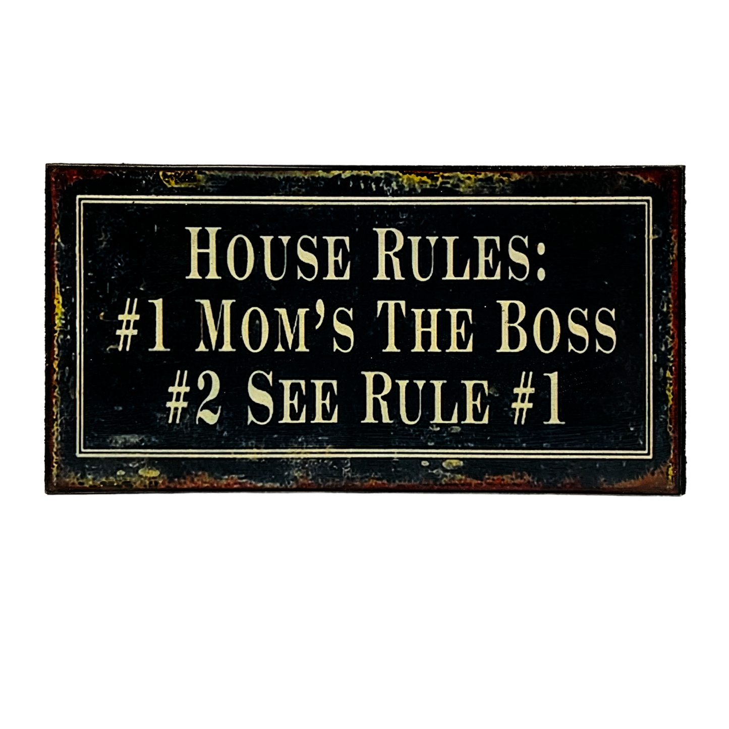 Afiche "House Rules"
