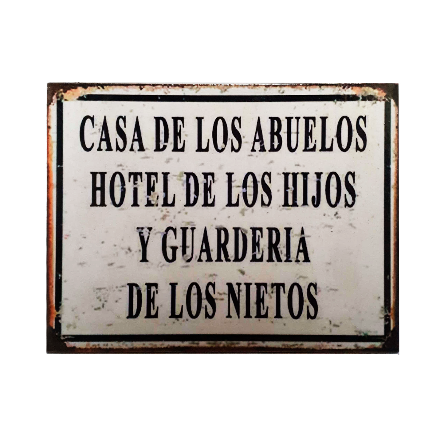 Afiche "Casa de los abuelos"