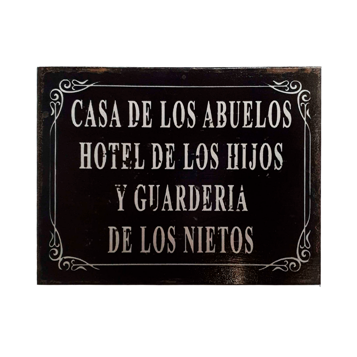 afiche casa de los abuelos