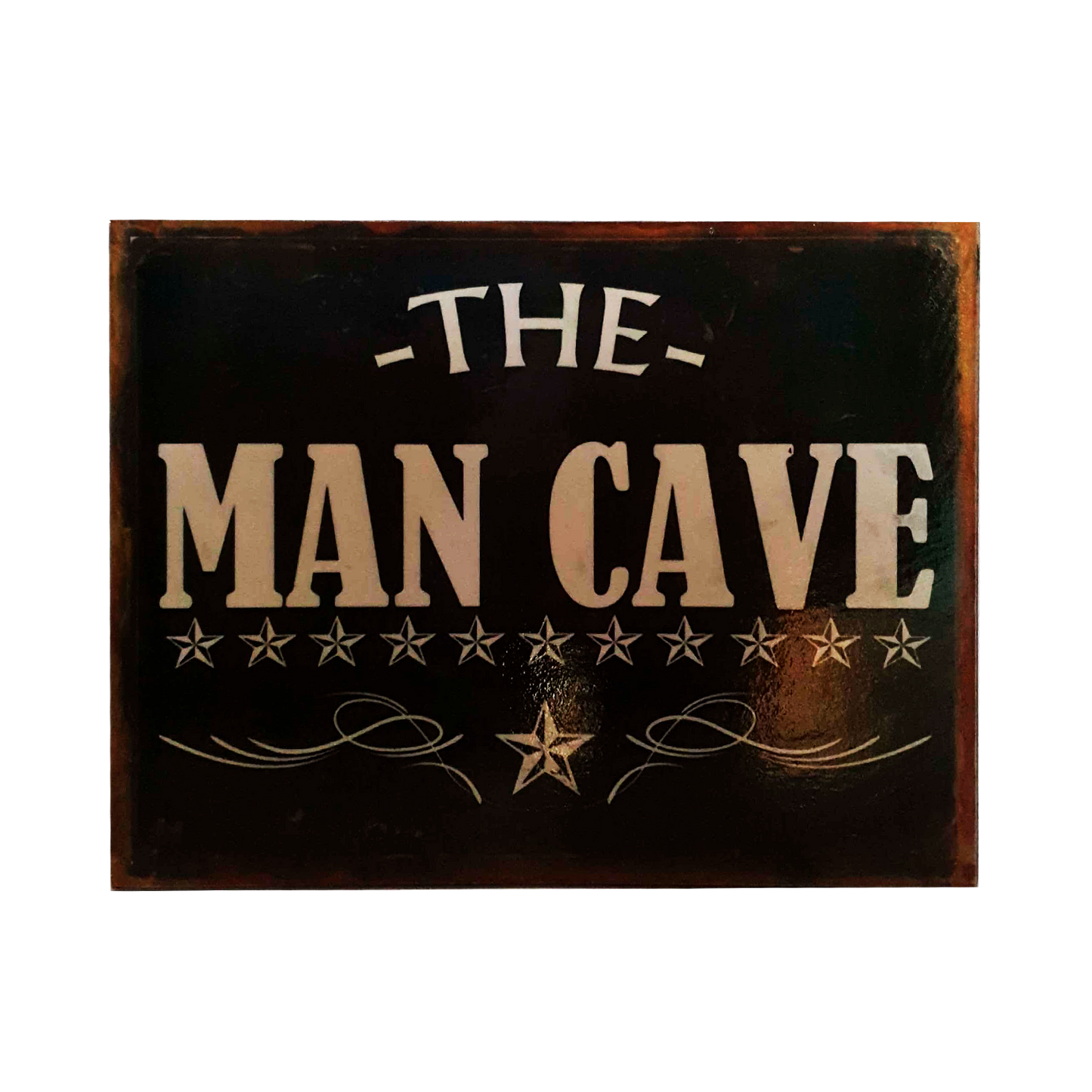 afiche  the man cave