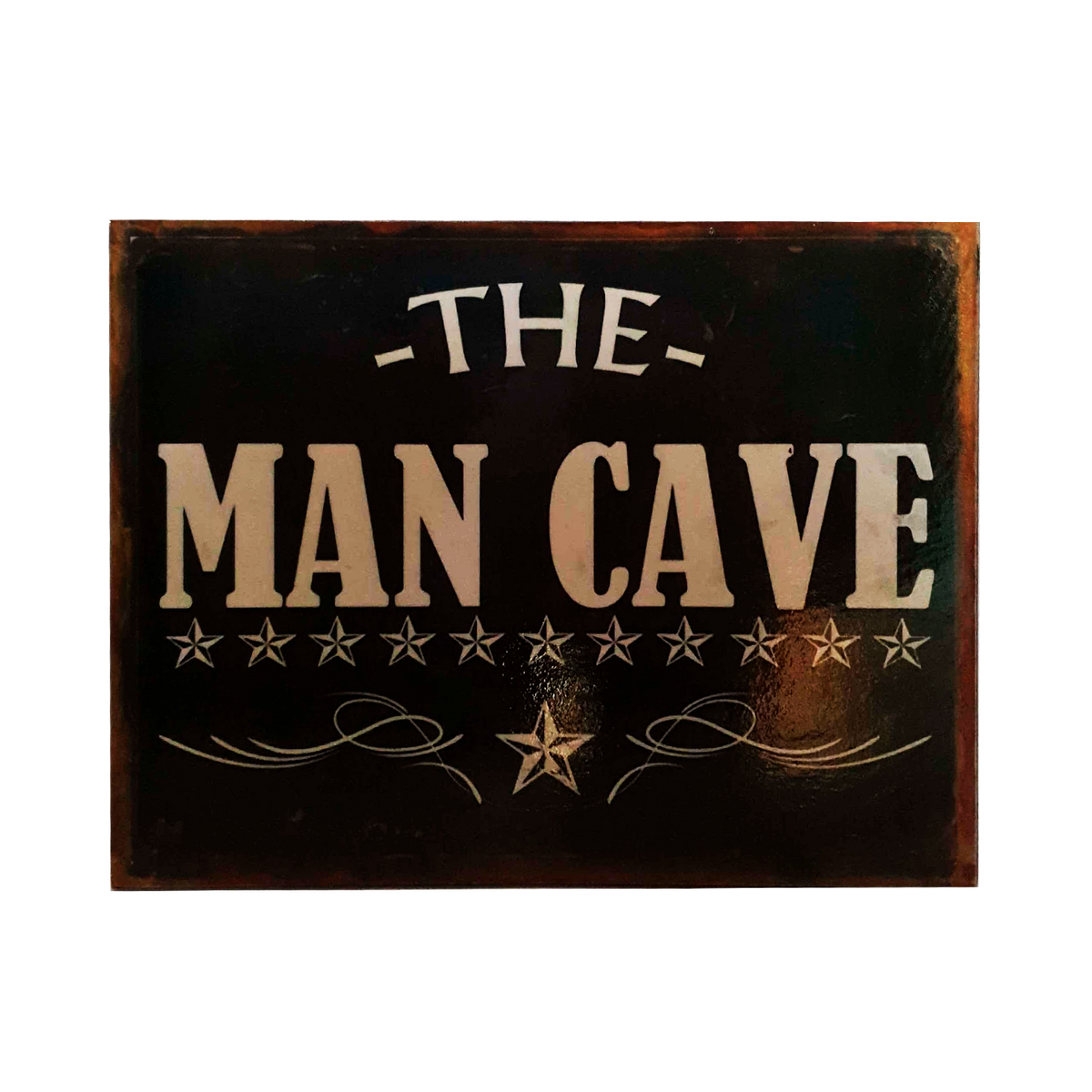 afiche the man cave