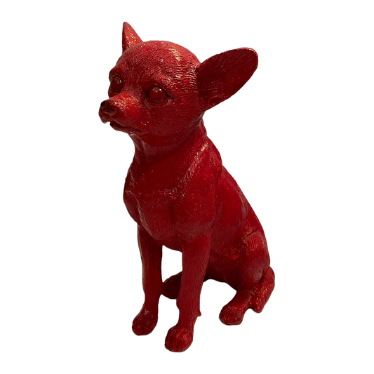 Chihuahua rojo chico