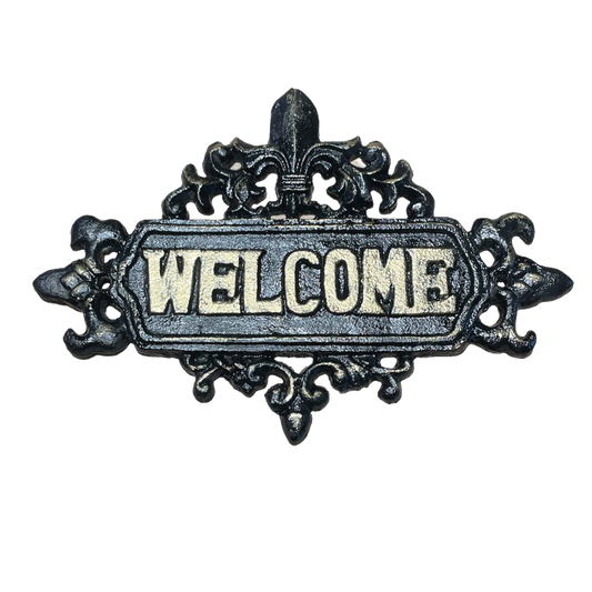 PLACA "WELCOME"